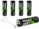 AA Li-Ion 1.5V 2200mWh uzlādējamas baterijas ar USB-C, 4 gab.
