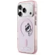 Karl Lagerfeld IML Peekaboo MagSafe vāciņš iPhone 17 Pro, rozā