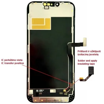 Displejs iPhone 13 Pro Max viedtālrunim, LTPO Soft OLED, 120Hz
