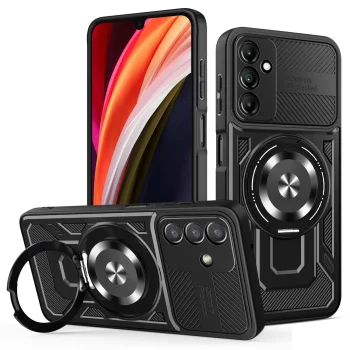 Vāciņš TFO Defender Armor Mag – Samsung Galaxy A16 4G / A16 5G, melns