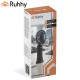 Rokas mini ventilators Ruhhy 2400 mAh, USB-C, melns
