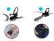 Rāvējslēdzēju remonta komplekts Fix a Zipper, 6 gab., brūns