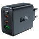 Acefast A41 GaN lādētājs 2x USB-C / USB-A 65W, balts