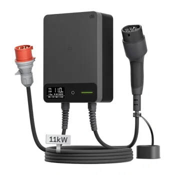 Elektroauto uzlādes stacija Wallbox dé 11 kW ar 10 m Type 2 kabeli