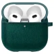Maciņš Spigen Urban Fit priekš AirPods 4 ar karabīni, zaļš