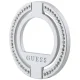 Guess MagSafe Ring Stand viedtālruņa turētājs ar kristāliem Sudraba