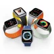 Magnētiskā siksniņa Apple Watch 41 / 40 / 38 mm Dux Ducis LD Version, melna un dzeltena