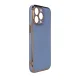 Vāciņš Xiaomi Redmi Note 11 Lighting Color Case ar zelta rāmi, zils