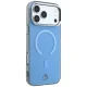 Vāciņš Mercedes iPhone 18 Pro Max / 17 Pro Max Double Layer MagSafe, zils
