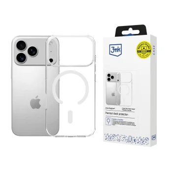 3mk Armor MagCase vāciņš iPhone 17 Pro - caurspīdīgs