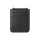Samsung Galaxy Z Flip 6 ( SM-F741B/DS ) HANMAN Mill Series PU Leather Phone Cover Case, Black | Telefona Vāciņš...