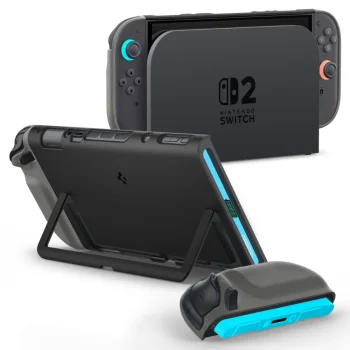 Aizsargvāciņš Spigen Nano Pop priekš Nintendo Switch 2, melns