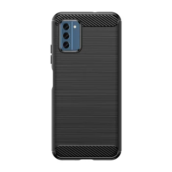 Carbon Case vāciņš Nokia C300 - Melns