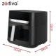 Karstā gaisa fritieris Zortiva 8L 1800W, melns
