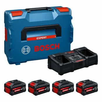 Bosch akumulatoru un lādētāja komplekts 2x EXBA18V-55 + 2x EXBA18V-80 + EXAL18V2-320