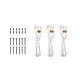 Thermaltake SWAFAN INFINITY EX12 ARGB Sync White 3Pack Datora Ventilatori