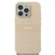 DKNY iPhone 16 Pro Max vāciņš Repeat Texture Pattern With Stripe, rozā