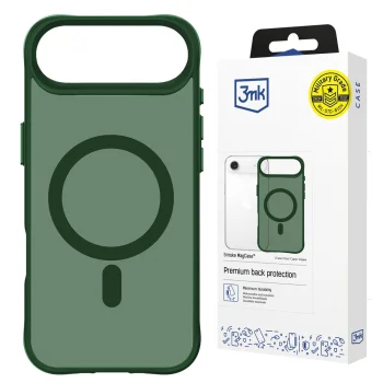 3mk Smoke MagCase vāciņš tālrunim iPhone Air ar MagSafe atbalstu, zaļš