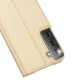 Samsung Galaxy S21+ Plus (SM-G996B) DUX DUCIS Magnetic Book Case Cover, Gold | Telefona Vāciņš Maciņš Apvalks...