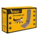 Stūra skrāpis ar rotaļlietu kaķiem, vertikāls kartona kaķu nagu asināmais Purlov | Cat Corner Scratcher with Toy