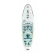 Piepūšamais SUP dēlis Funwater SUPFW05D Tiki 3,2 m, zaļš