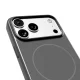 Puro Pulse iPhone 17 Pro polikarbonāta vāciņš ar MagSafe, pelēks