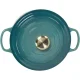 Le Creuset Signature apaļš katls 24 cm, Bleu Riviera
