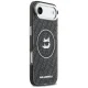 Karl Lagerfeld IML Choupette Head Logo MagSafe iPhone Air vāciņš, melns