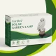 Gardlov saules bateriju dārza lampa, pūce, silta balta gaisma