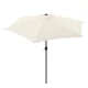 Dārza un balkona saulessargs G-811, regulējams, 210 cm, bēšs