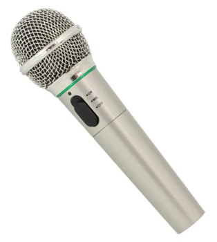 Bezvadu un vadu mikrofons AG100B, sudraba