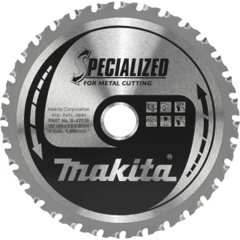 Makita B-47036 ripzāģa asmens metālam 150x20x32Z