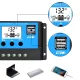 Saules uzlādes regulators PWM 12V / 24V 30A