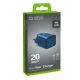 SBS TETRGAN1C20B 20W GaN tīkla lādētājs ar Power Delivery, zils