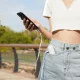 Pārnēsājams rokas ventilators Jisulife Life8 Plus 4500 mAh ar lukturi un ārējo akumulatoru, balts
