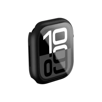 AmazingThing Radix Glass vāciņš priekš Apple Watch 42mm, melns