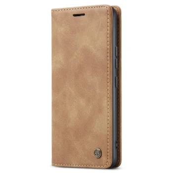 Samsung Galaxy A54 (SM-A546) CASEME Wallet Magnetic Leather Case Cover, Coffee | Telefona Vāciņš Maciņš Apvalks...