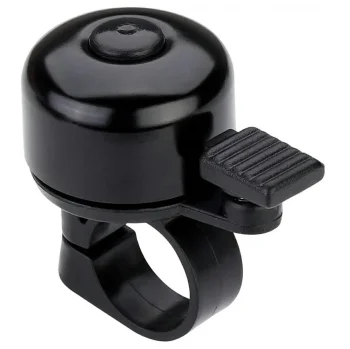 Melns metāla velosipēda zvaniņš 30mm