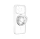 Vāciņš iPhone 18 Pro AmazingThing Titan Pro Lens Ring Set ar MagSafe, caurspīdīgs