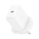 Sienas lādētājs Joyroom JR-TCF20 PD 20W, UK spraudnis ar 1 m USB-C kabeli, balts