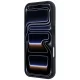 Mercedes Leather with Ring Stand MagSafe vāciņš priekš iPhone 18 Pro Max / 17 Pro Max, melns