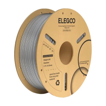 ELEGOO PLA+ 3D kvēldiegs 1.75mm, 1kg (Star Gray)