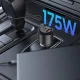 Auto lādētājs Tech-Protect CC04 3-Port PD175W 2x USB-C / USB-A, melns