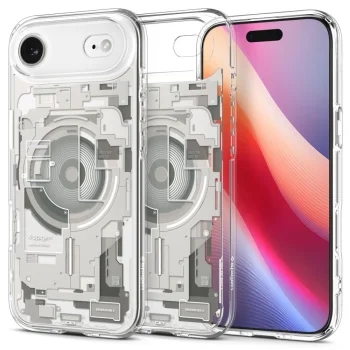 Spigen Ultra Hybrid Mag vāciņš iPhone 17 Air / 17 ar MagSafe, Zero One, pelēks