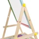 Bērnu Divpusēja Magnētiskā Zīmēšanas Tāfele ar Piederumiem, 65cm | Children\'s Double-sided Drawing Board