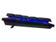 Spēļu tastatūra ar LED apgaismojumu, melna