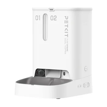 Viedā dzīvnieku barotava PetKit Yumshare Dual Hopper 5L Kamera