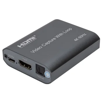 HDMI video uztveršanas karte ar Loop funkciju USB 2.0, 4K 60Hz