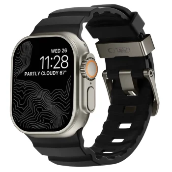 Tech-Protect Motion siksniņa Apple Watch 44 / 45 / 46 / 49 mm, melna