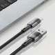 Tech-Protect UltraBoost USB-A / USB-C kabelis 66W 6A 2m, pelēks